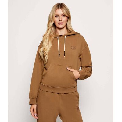 Pinko Bluza MELATO Loose fit brązowy L Pinko Bluza MELATO Loose fit brązowy L