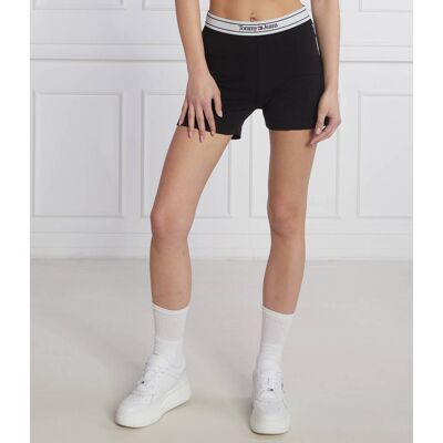 Tommy Jeans Szorty Slim Fit czarny XS Tommy Jeans Szorty Slim Fit czarny XS