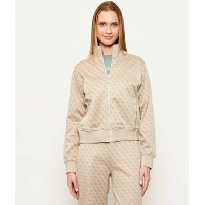 Guess ACTIVE Bluza MAYA Regular Fit beżowy L Guess ACTIVE Bluza MAYA Regular Fit beżowy L