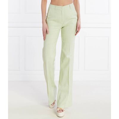 Marella Spodnie MINA Loose fit pistacjowy 40 Marella Spodnie MINA Loose fit pistacjowy 40