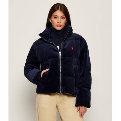 Polo Ralph Lauren Puchowa kurtka Regular Fit sztruks granatowy XL Polo Ralph Lauren Puchowa kurtka Regular Fit sztruks granatowy XL