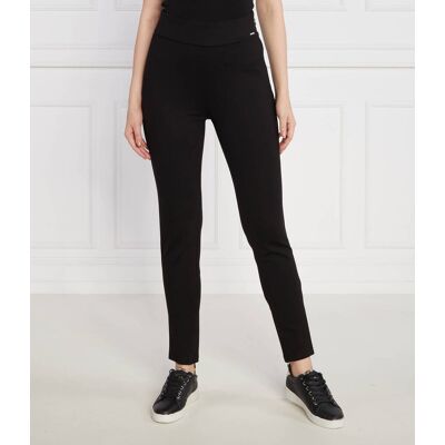 Guess Legginsy NEW PRISCILLA Slim Fit czarny XS Guess Legginsy NEW PRISCILLA Slim Fit czarny XS