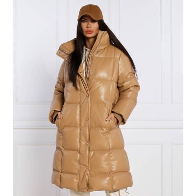 Boss BLACK Puchowy płaszcz Paleda camel 42 Boss BLACK Puchowy płaszcz Paleda camel 42