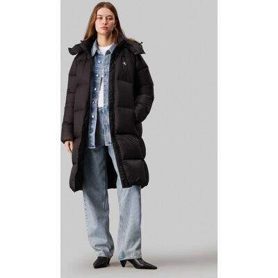 Calvin Klein Jeans Puchowa kurtka Regular Fit czarny M Calvin Klein Jeans Puchowa kurtka Regular Fit czarny M