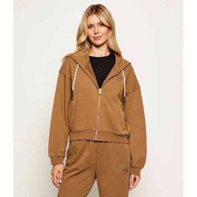 Pinko Bluza MALIZIOSO Loose fit brązowy L Pinko Bluza MALIZIOSO Loose fit brązowy L