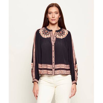 Ba&sh; Koszula VALDA Loose fit czarny XS Ba&sh; Koszula VALDA Loose fit czarny XS