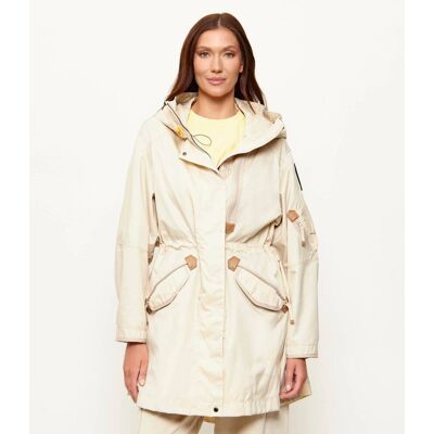 PARAJUMPERS Parka TANK Oversize fit beżowy L PARAJUMPERS Parka TANK Oversize fit beżowy L