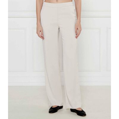 Marc Cain Spodnie WASHINGTON Loose fit regular waist beżowy 34 Marc Cain Spodnie WASHINGTON Loose fit regular waist beżowy 34