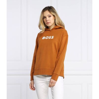 Boss BLACK Bluza C_Edelight_1 Relaxed fit brązowy XS Boss BLACK Bluza C_Edelight_1 Relaxed fit brązowy XS