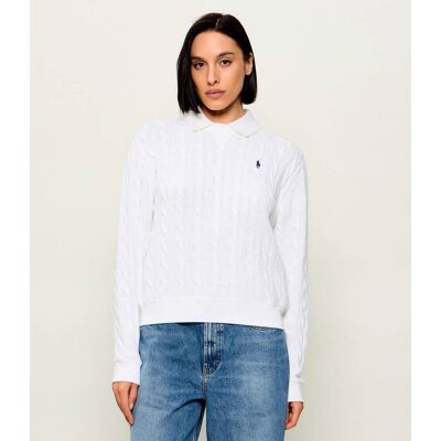 Polo Ralph Lauren Sweter Relaxed fit biały S Polo Ralph Lauren Sweter Relaxed fit biały S