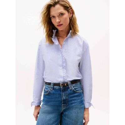 Tommy Hilfiger Koszula Loose fit błękitny 40 Tommy Hilfiger Koszula Loose fit błękitny 40