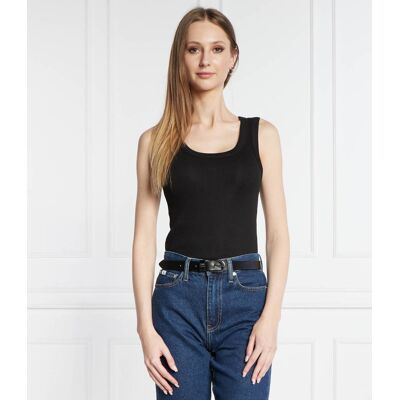 Pepe Jeans London Top LANE Slim Fit czarny XS Pepe Jeans London Top LANE Slim Fit czarny XS