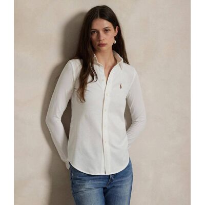 Polo Ralph Lauren Koszula HEIDI Slim Fit biały XXS Polo Ralph Lauren Koszula HEIDI Slim Fit biały XXS