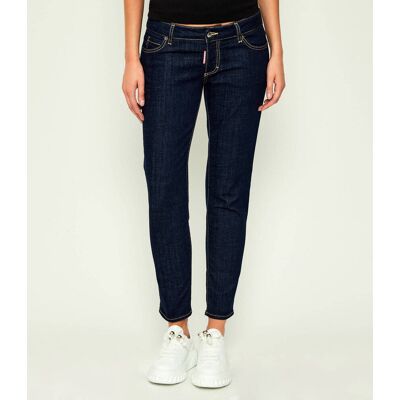 Dsquared2 Jeansy jennifer jean Slim Fit low rise granatowy 30 Dsquared2 Jeansy jennifer jean Slim Fit low rise granatowy 30