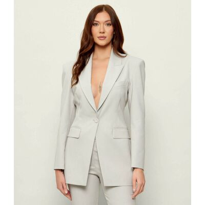Pinko Marynarka NEW CELIA Slim Fit szary 36 Pinko Marynarka NEW CELIA Slim Fit szary 36