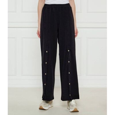 Liu Jo Sport Spodnie dresowe Regular Fit czarny XL Liu Jo Sport Spodnie dresowe Regular Fit czarny XL