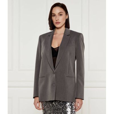 Patrizia Pepe Marynarka Regular Fit szary 38 Patrizia Pepe Marynarka Regular Fit szary 38