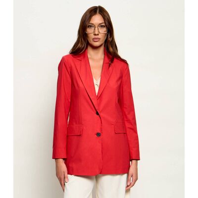 Marella Marynarka RICORSO Regular Fit czerwony 38 Marella Marynarka RICORSO Regular Fit czerwony 38