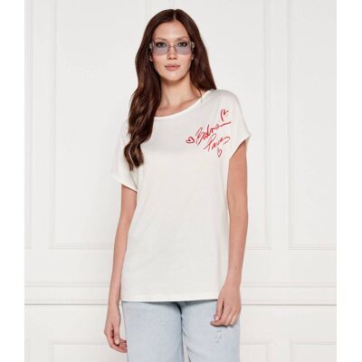Balmain T-shirt Regular Fit ecru XS Balmain T-shirt Regular Fit ecru XS