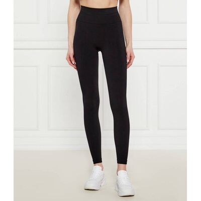 Wolford Legginsy Skinny fit czarny M Wolford Legginsy Skinny fit czarny M