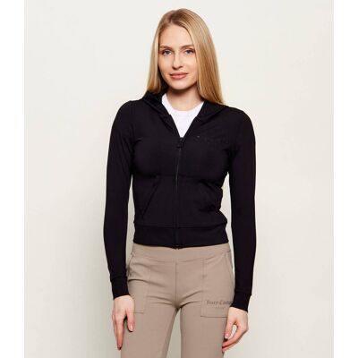 Juicy Couture Bluza ENNIS Cropped Fit czarny M Juicy Couture Bluza ENNIS Cropped Fit czarny M