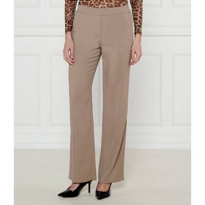 Marc Cain Spodnie WASHINGTON Loose fit regular waist brązowy 42 Marc Cain Spodnie WASHINGTON Loose fit regular waist brązowy 42