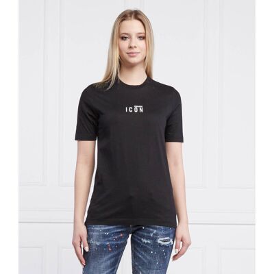 Dsquared2 T-shirt Renny Regular Fit czarny L Dsquared2 T-shirt Renny Regular Fit czarny L