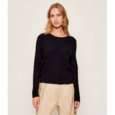 Marc O' Polo Sweter Regular Fit czarny M Marc O' Polo Sweter Regular Fit czarny M