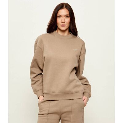 Guess ACTIVE Bluza NAT Regular Fit beżowy M Guess ACTIVE Bluza NAT Regular Fit beżowy M