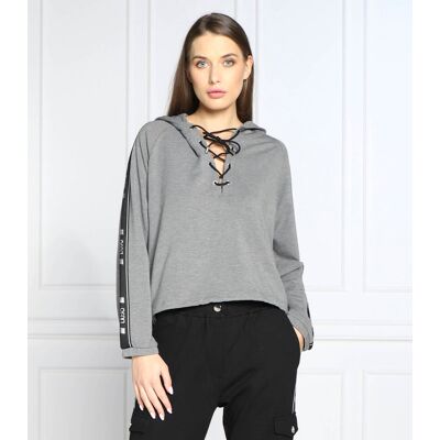 Liu Jo Sport Bluza Cropped Fit szary XL Liu Jo Sport Bluza Cropped Fit szary XL