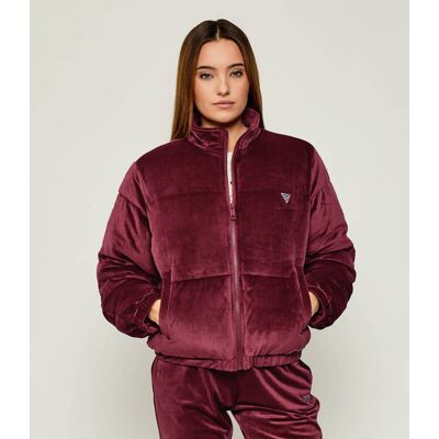 Guess ACTIVE Kurtka COUTURE Regular Fit bordowy XL Guess ACTIVE Kurtka COUTURE Regular Fit bordowy XL