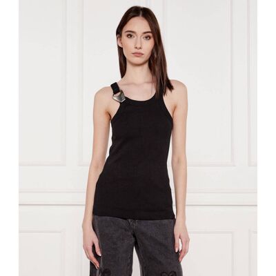 Pinko Top CLAY Slim Fit czarny S Pinko Top CLAY Slim Fit czarny S