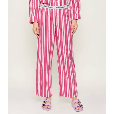 Juicy Couture Spodnie od piżamy Oversize fit różowy XS Juicy Couture Spodnie od piżamy Oversize fit różowy XS