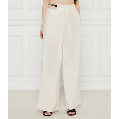 Just Cavalli Spodnie Relaxed fit ecru 34 Just Cavalli Spodnie Relaxed fit ecru 34
