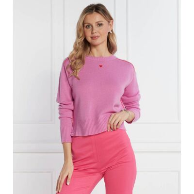 MAX&Co.; Kaszmirowy sweter Regular Fit różowy XS MAX&Co.; Kaszmirowy sweter Regular Fit różowy XS