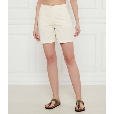 Tommy Hilfiger Szorty Regular Fit ecru 38 Tommy Hilfiger Szorty Regular Fit ecru 38