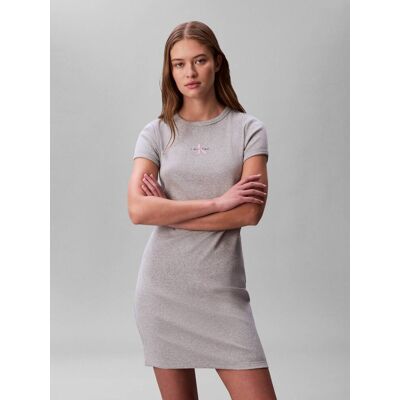 Calvin Klein Jeans Sukienka szary XL Calvin Klein Jeans Sukienka szary XL