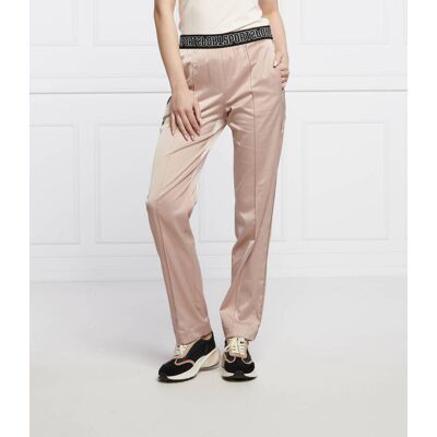 Marc Cain Satynowe spodnie Relaxed fit beżowy 34 Marc Cain Satynowe spodnie Relaxed fit beżowy 34