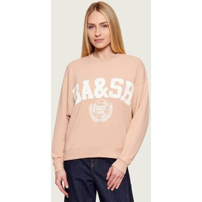 Ba&sh; Bluza BENJAMIN Relaxed fit brzoskwiniowy M Ba&sh; Bluza BENJAMIN Relaxed fit brzoskwiniowy M