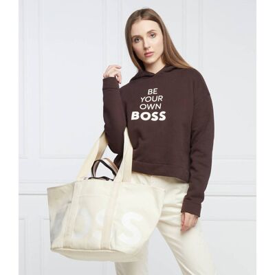 Boss BLACK Bluza C_Eshanta_WD Relaxed fit brązowy L Boss BLACK Bluza C_Eshanta_WD Relaxed fit brązowy L