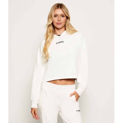 Pinko Bluza Loose fit biały XXS Pinko Bluza Loose fit biały XXS