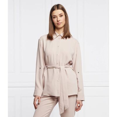 Marc Cain Koszula shirt Loose fit beżowy 38 Marc Cain Koszula shirt Loose fit beżowy 38
