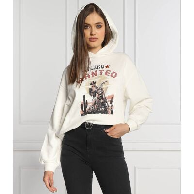 Pinko Bluza FABRO 3 Regular Fit kremowy L Pinko Bluza FABRO 3 Regular Fit kremowy L