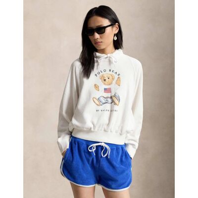 Polo Ralph Lauren Bluza frotté Slim Fit biały M Polo Ralph Lauren Bluza frotté Slim Fit biały M