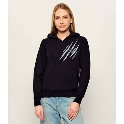 Plein Sport Bluza Regular Fit czarny XS Plein Sport Bluza Regular Fit czarny XS