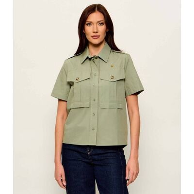 Aeronautica Militare Koszula Regular Fit zielony XS Aeronautica Militare Koszula Regular Fit zielony XS
