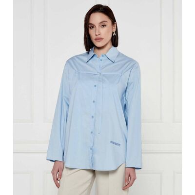 Patrizia Pepe Koszula Loose fit błękitny 34 Patrizia Pepe Koszula Loose fit błękitny 34