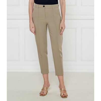 Marc Cain Spodnie Fordon Regular Fit beżowy 38 Marc Cain Spodnie Fordon Regular Fit beżowy 38