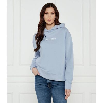 Calvin Klein Bluza HERO LOGO Regular Fit błękitny S Calvin Klein Bluza HERO LOGO Regular Fit błękitny S