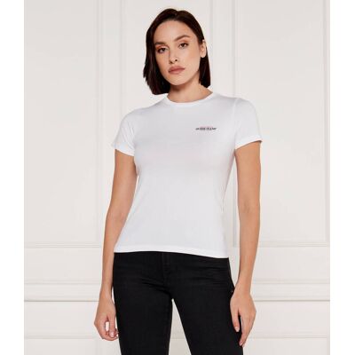 Guess Jeans T-shirt Slim Fit biały M Guess Jeans T-shirt Slim Fit biały M